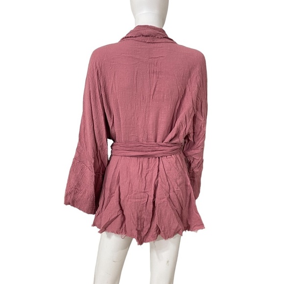 Umgee Pink Mauve Belted Long Sleeve Cardigan
New - Picture 5 of 6